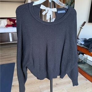 Black Slouchy Sweater